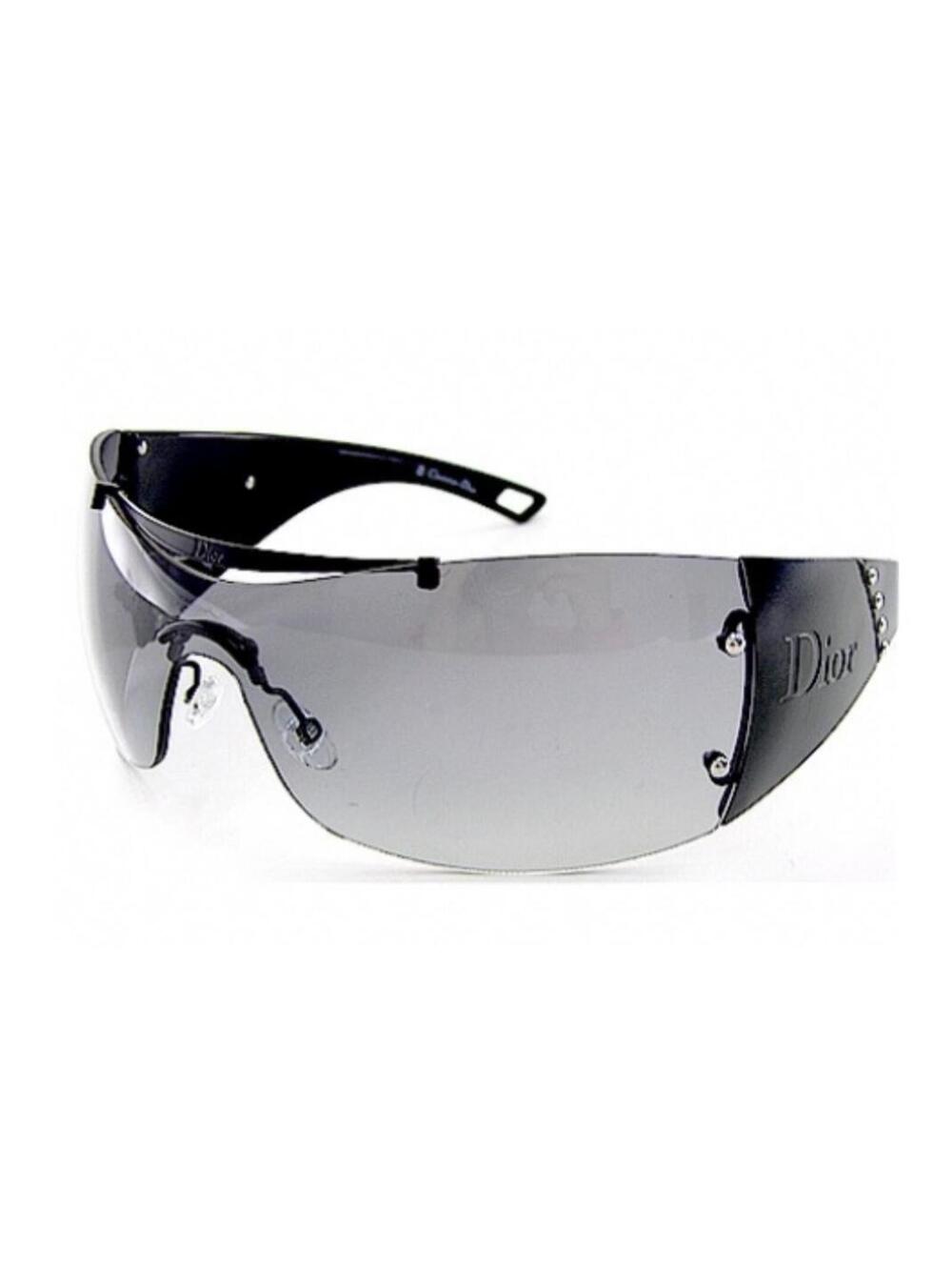 Vintage 90s/Y2K Christian Dior Diorito 2 Sunglasses w/ Studded Sides, PECVK - Picture 2 of 9
